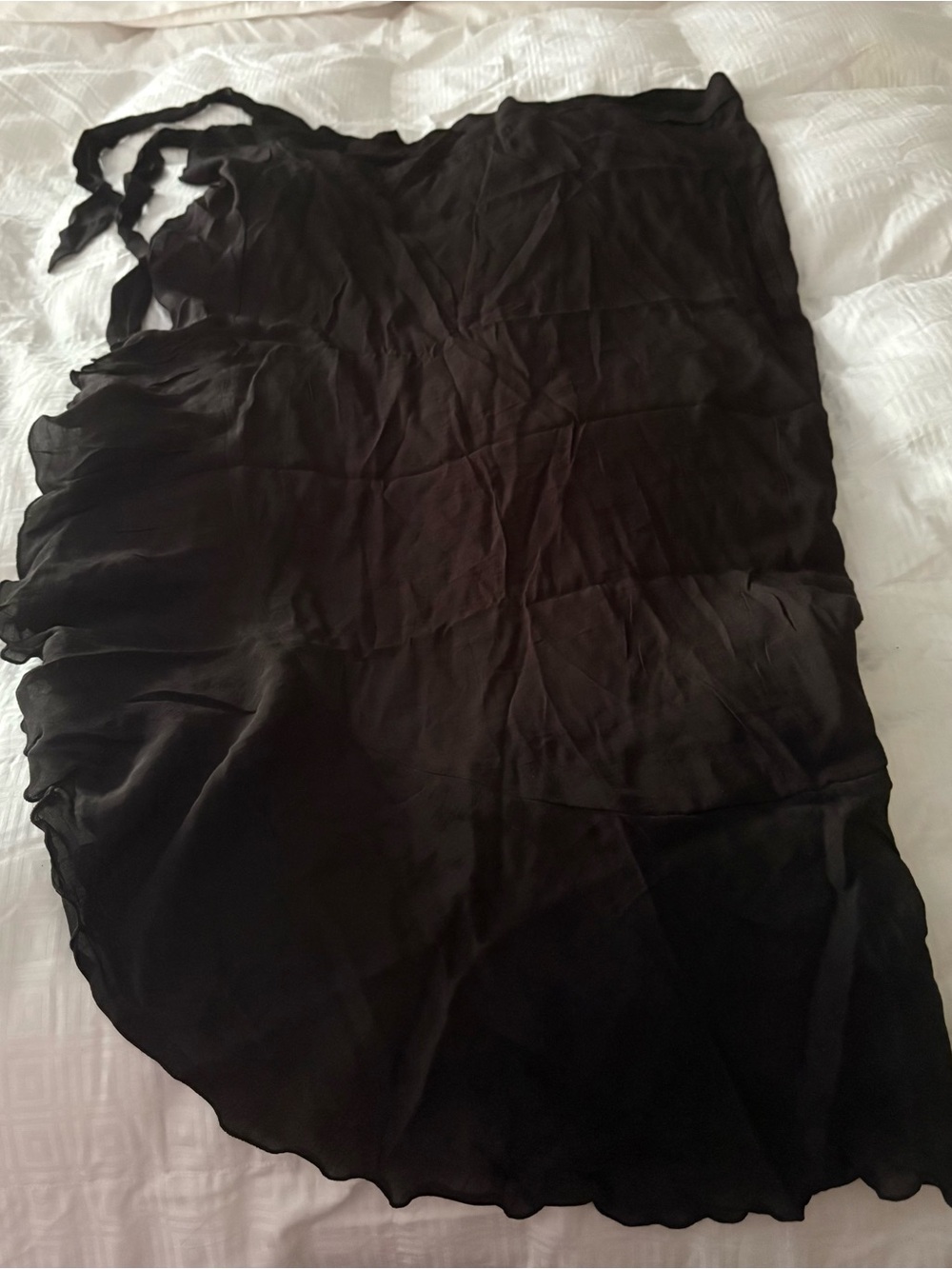 Cupshe Black Sarong